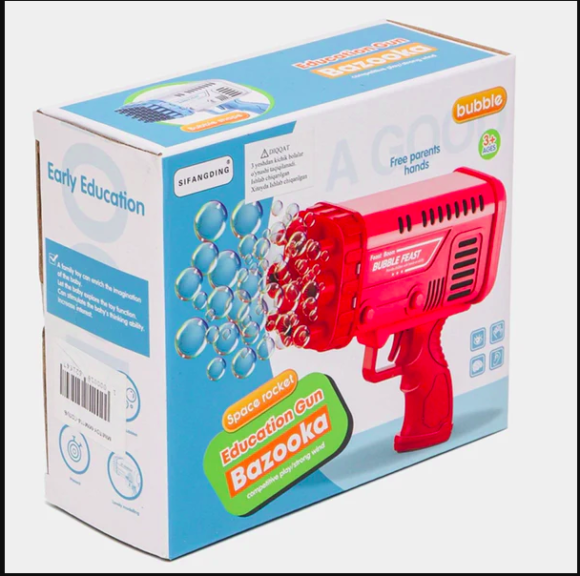 Bazooka Bubble Machine Gun | 32 Holes - Image 3
