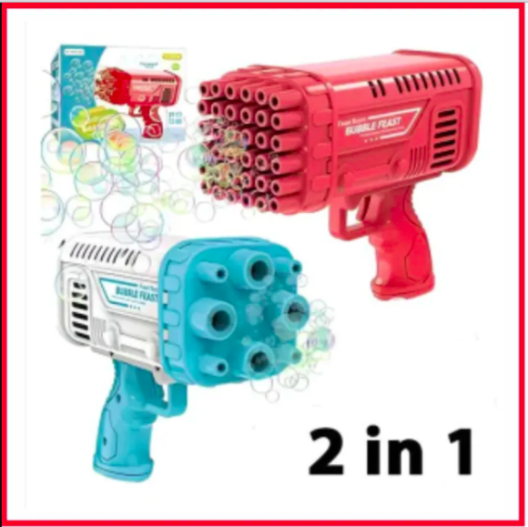 Bazooka Bubble Machine Gun | 32 Holes - Image 5
